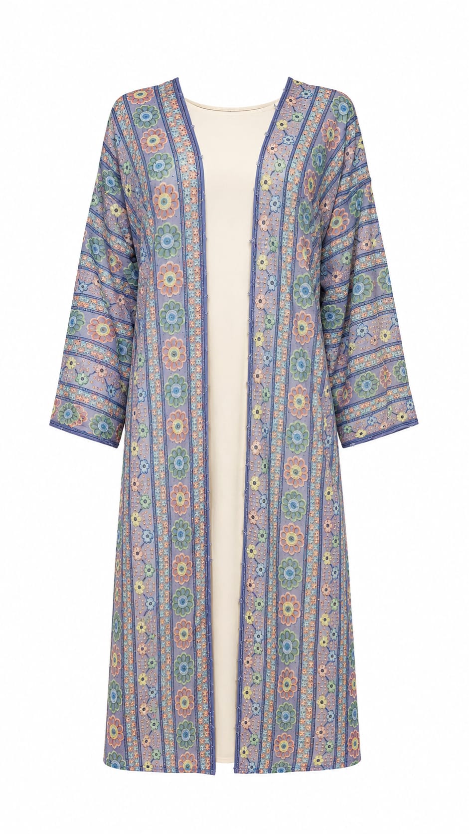 Bloom Sahar Abaya Set (Purple)