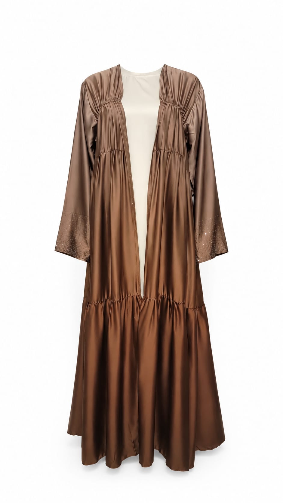 Bloom Ayla Abaya Set (Brown)