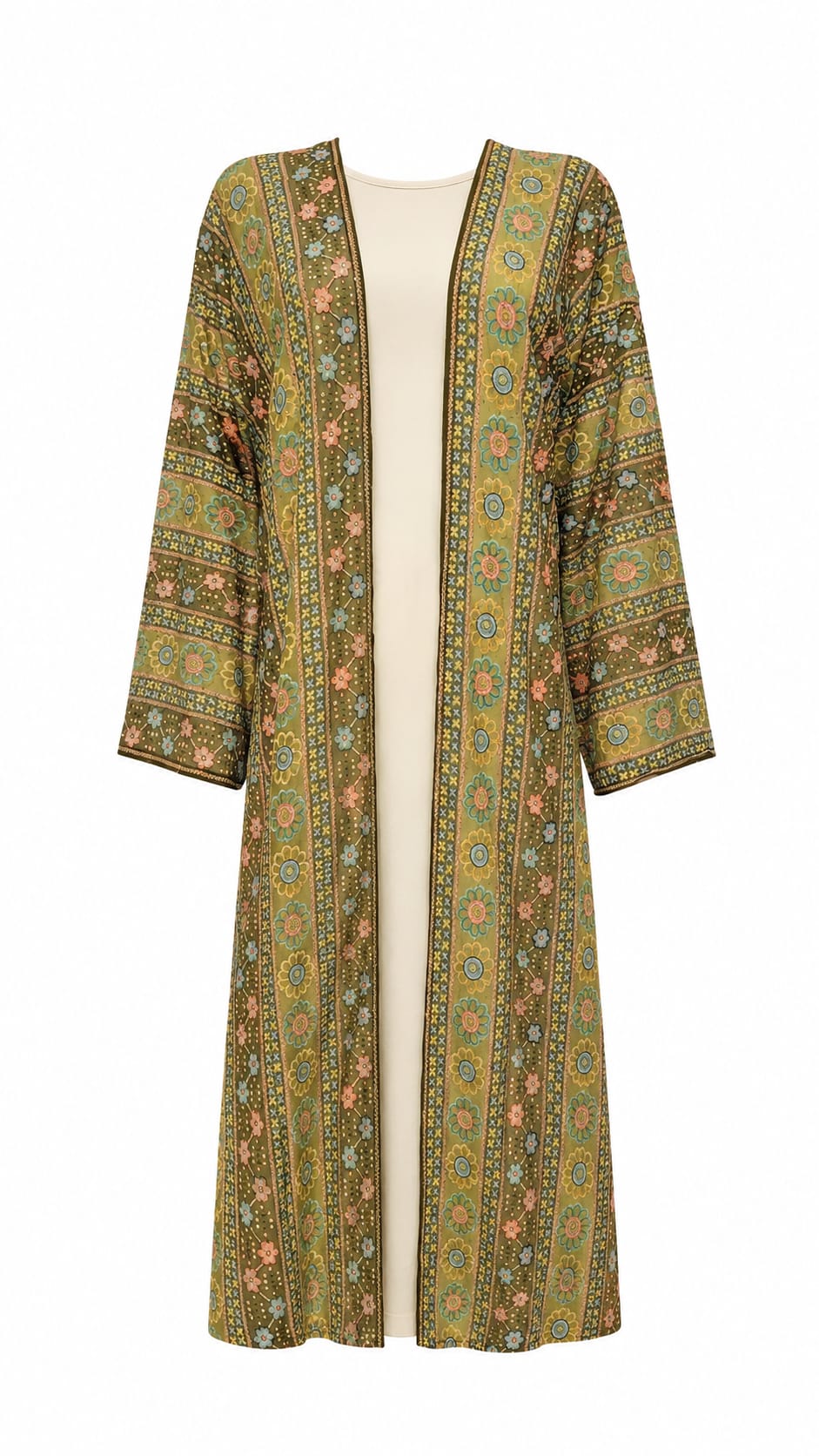 Bloom Sahar Abaya Set (Green)