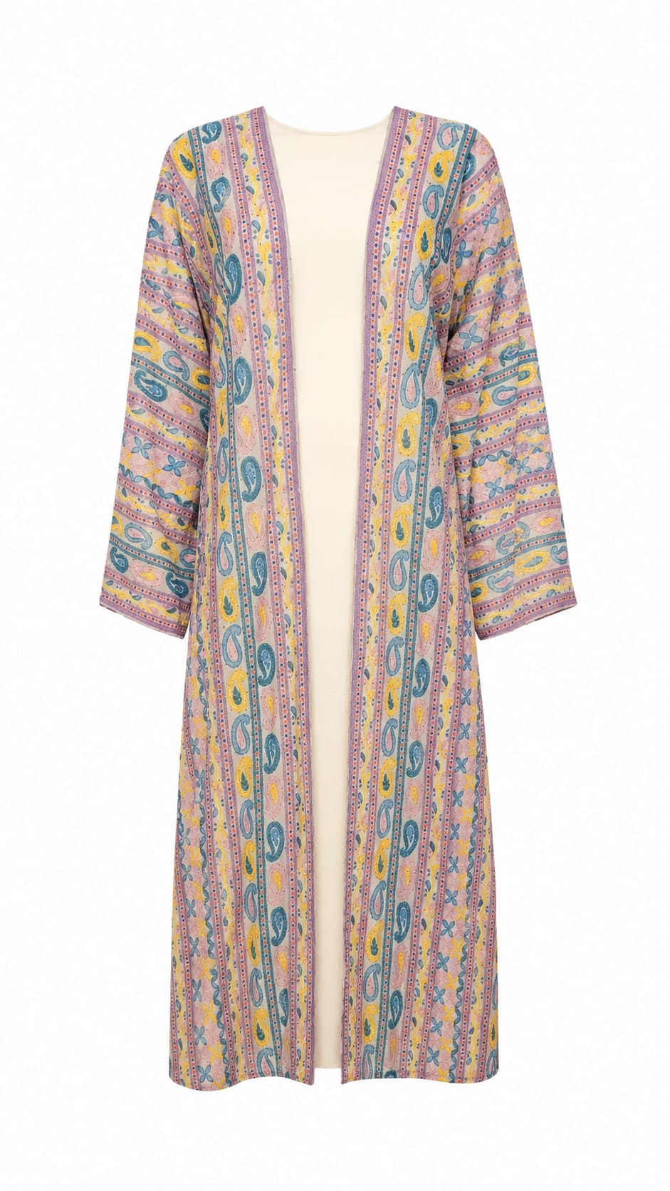 Bloom Liyana Abaya Set (Purple)