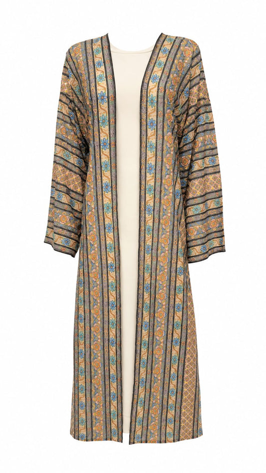 Bloom Meher Abaya Set (Gray)