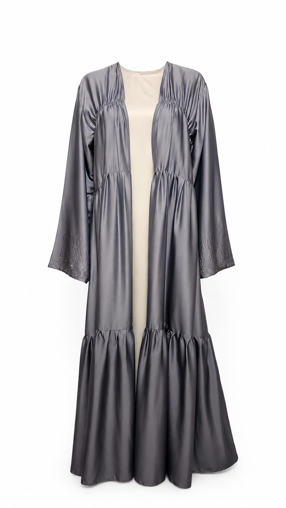 Bloom Ayla Abaya Set (Gray)