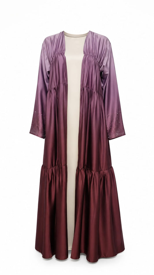 Bloom Ayla Abaya Set (Pink)